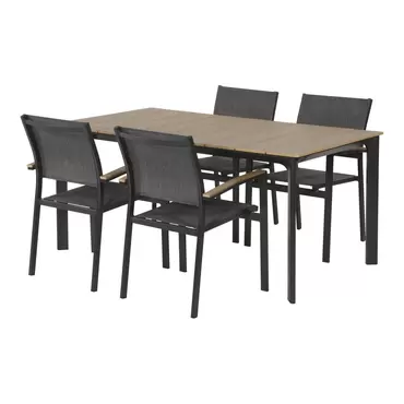 Stapelstoel Arezzo stoelen aan tafel, Lesli Living, Tuincentrum Outlet