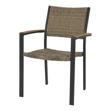 Stapelstoel Arezzo wicker, Lesli Living, tuincentrumoutlet.com