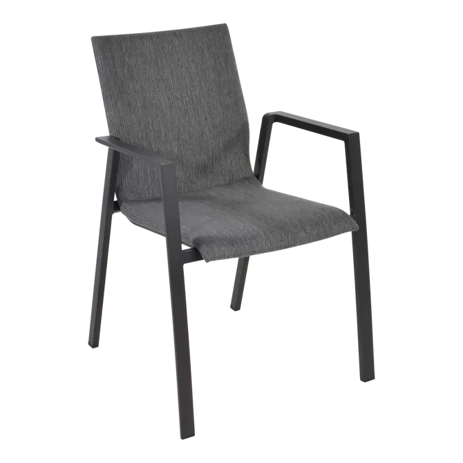 Stapelstoel Fardau Negro, Lesli Living, Tuincentrumoutlet