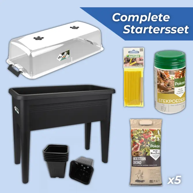 Startersset kweken kweektafel gb xxl l75cm liv black, Tuincentrumoutlet.com