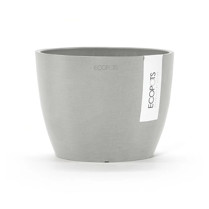 Stockholm 16 Witgrijs, Ecopots, tuincentrumoutlet.com