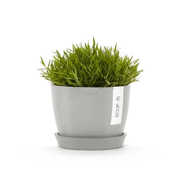 Stockholm 18 Witgrijs sfeerbeeld, Ecopots, tuincentrumoutlet.com