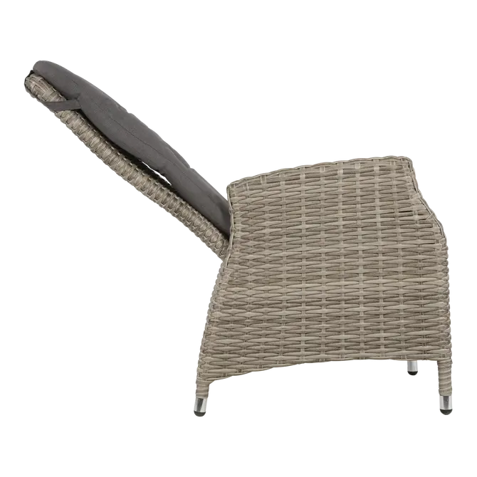 Stoel comfort l61b72h112cm mountain verstelbaar, Lesli Living, tuincentrumoutlet.com