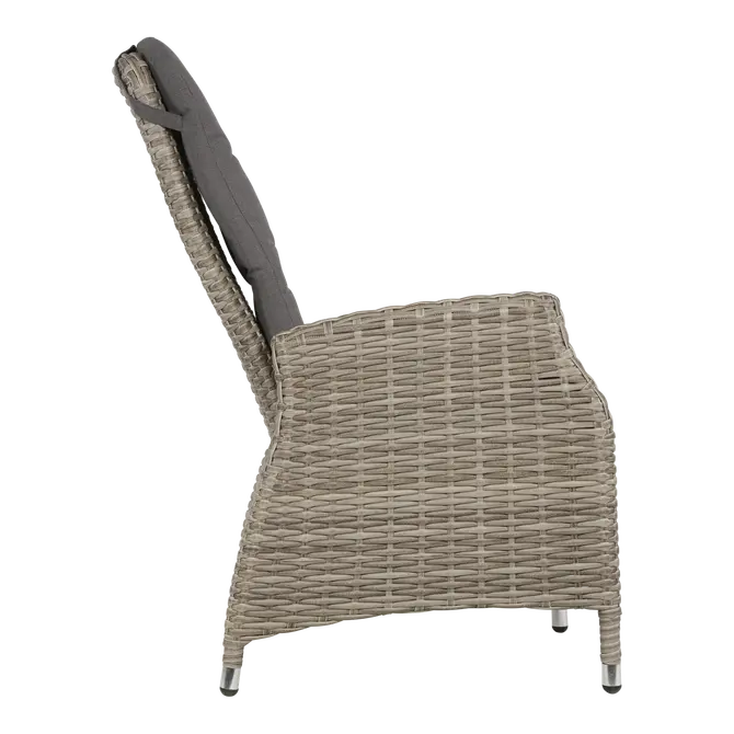 Stoel comfort l61b72h112cm mountain zij verstelbaar, Lesli Living, tuincentrumoutlet.com
