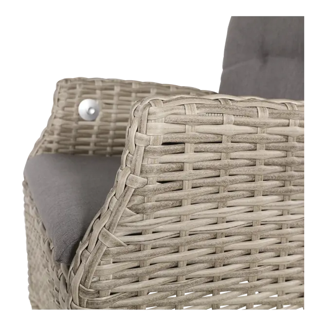 Stoel comfort l61b72h112cm mountain detail, Lesli Living, tuincentrumoutlet.com