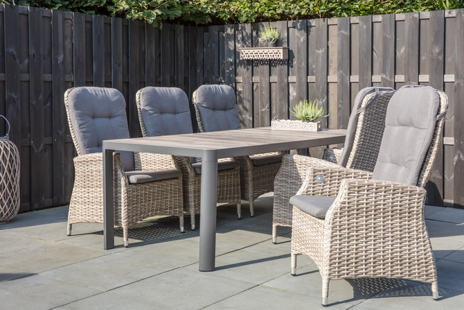 Stoel comfort l61b72h112cm mountain sfeer, Lesli Living, tuincentrumoutlet.com