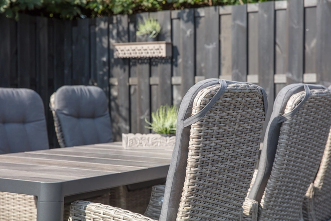 Stoel comfort l61b72h112cm mountain sfeer detail, Lesli Living, tuincentrumoutlet.com