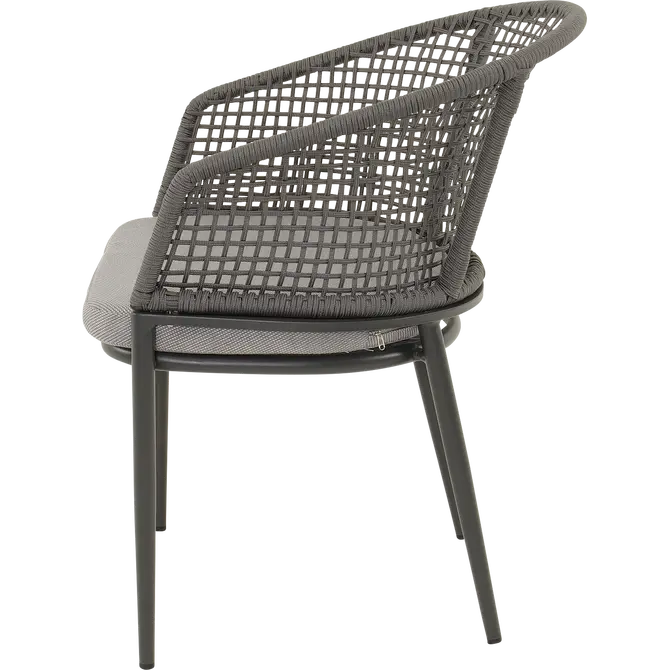 Stoel Kioto grijs zij, Lesli Living, tuincentrumoutlet.com