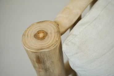 Stoel teak detail, Van Der Leeden, Tuincentrum Outlet