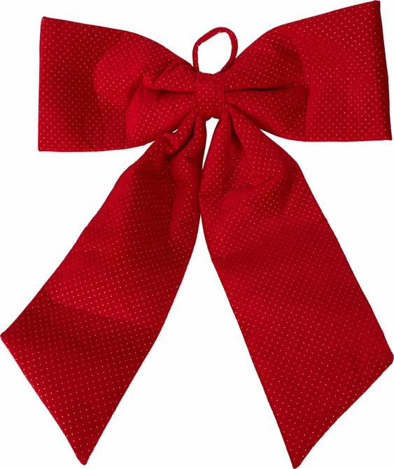 STRIK 68X80CM ROOD MET STIPPEN, Koopman, Tuincentrumoutlet.com