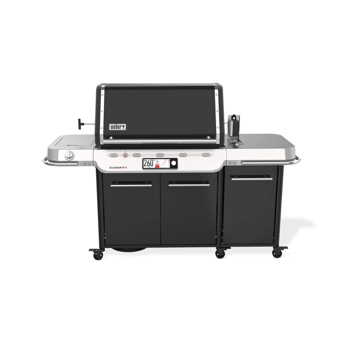 Summit FS38X E Gasbarbecue vooraanzicht, Weber, Tuincentrum Outlet