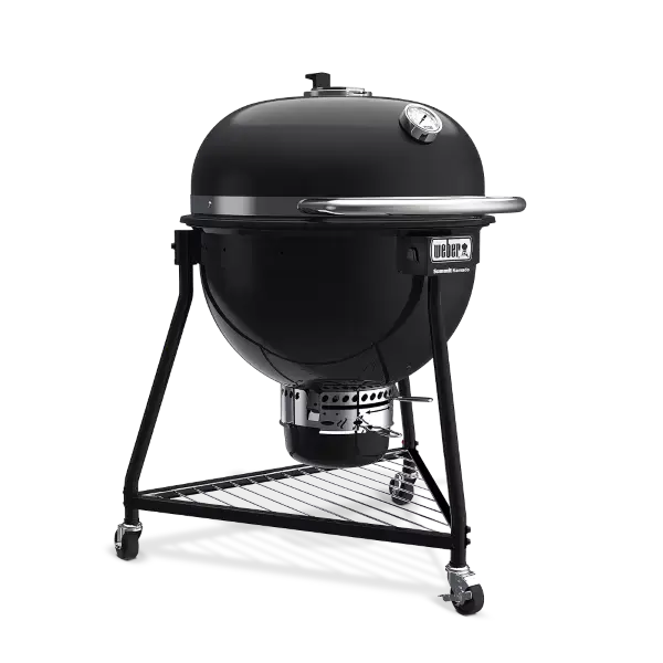 Weber Summit kamado e6 zijkant, Weber, bbqkopen
