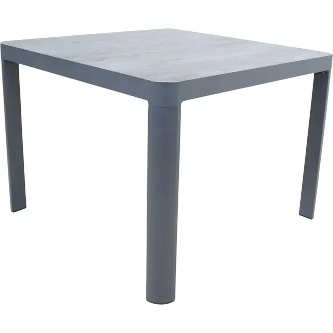 Tafel Castilla 2.0 Negro 100x100cm, Lesli Living, Tuincentrumoutlet