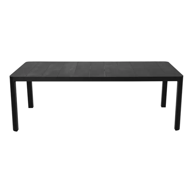 Tafel Castilla 2.0 Negro 220x100cm, Lesli Living, Tuincentrumoutlet