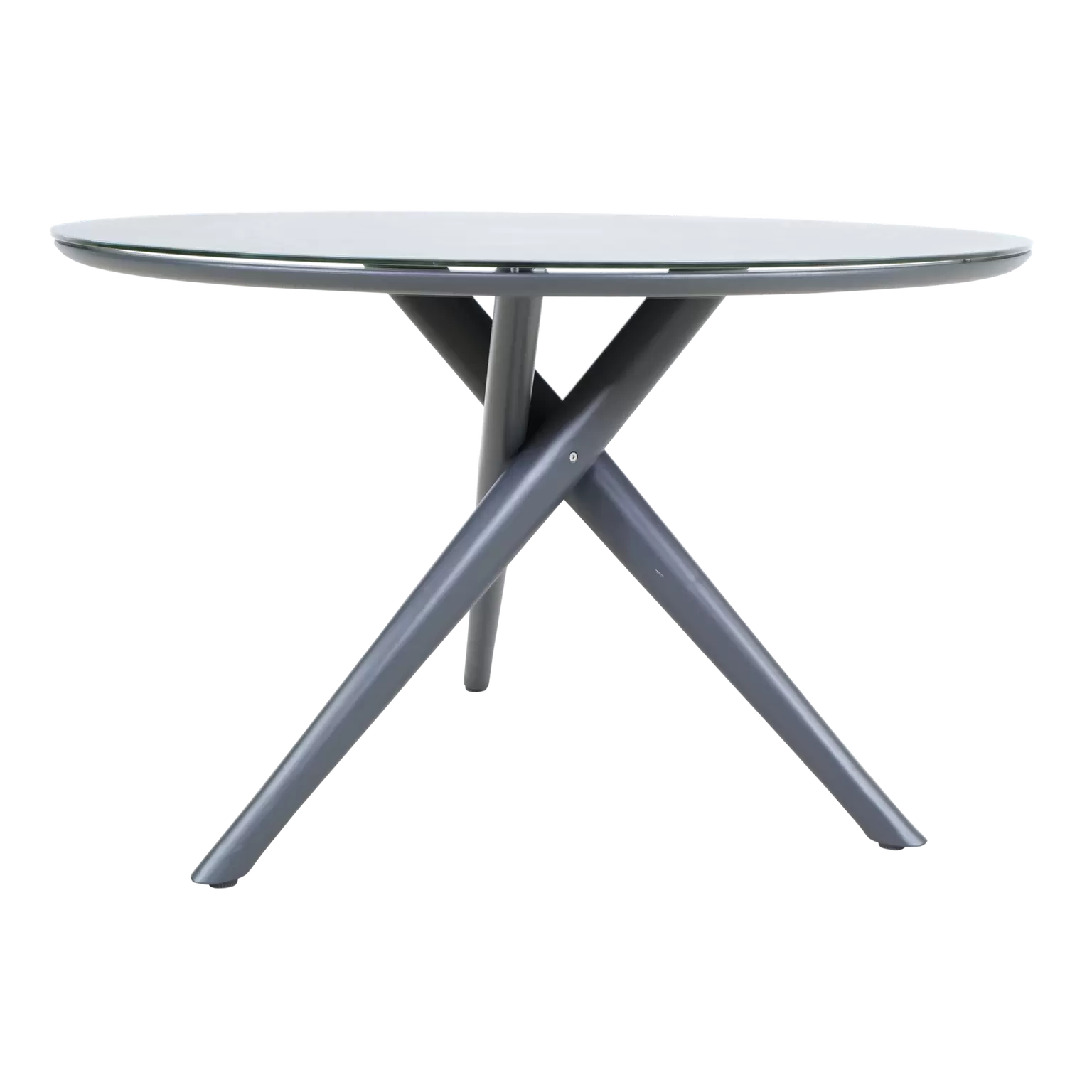 Tafel Buiten Tuin Mojito Ceramic Negro ø120cm Lesli Living afbeelding