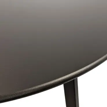 Tafel D70H40cm donkergrijs detail tafelblad, Koopman, tuincentrumoutlet