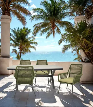 Tafel davos deens ovaal 200x100cm sfeerbeeld, Lesli Living, tuincentrumoutlet.com