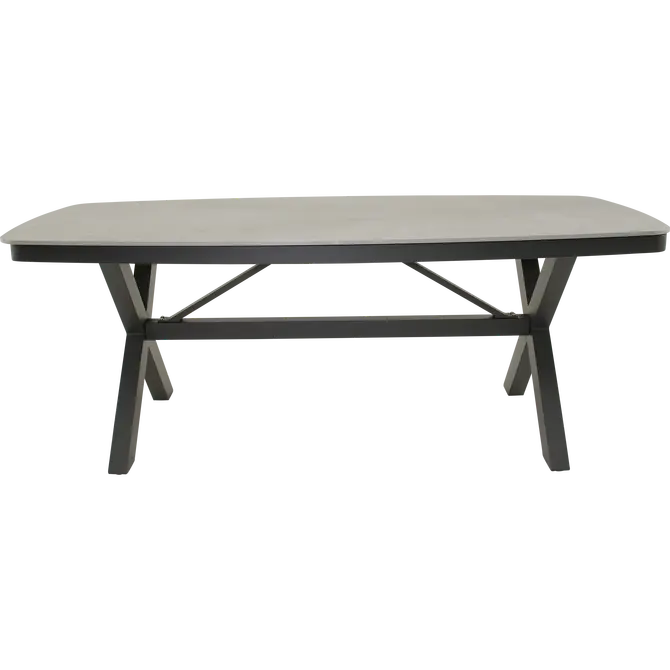 Tafel davos deens ovaal 200x100cm zij, Lesli Living, tuincentrumoutlet.com