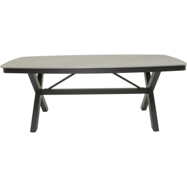 Tafel davos deens ovaal 200x100cm zij, Lesli Living, tuincentrumoutlet.com