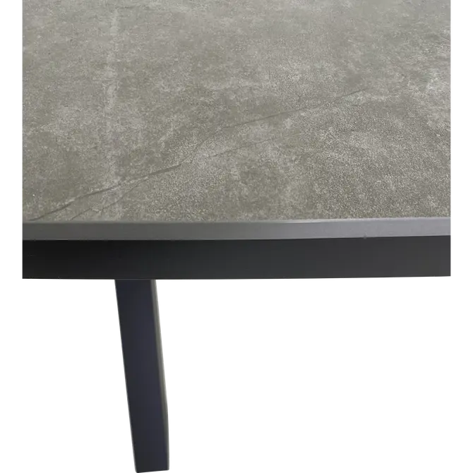 Tafel davos deens ovaal 200x100cm detail tafelblad, Lesli Living, tuincentrumoutlet.com