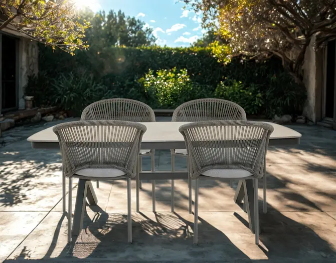 Tafel davos deens ovaal 200x100cm sfeer, Lesli Living, tuincentrumoutlet.com