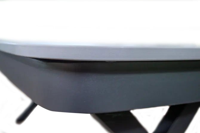 Tafel davos deens ovaal 200x100cm detailfoto, Lesli Living, tuincentrumoutlet.com