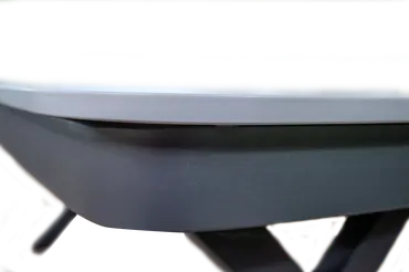 Tafel davos deens ovaal 200x100cm detailfoto, Lesli Living, tuincentrumoutlet.com