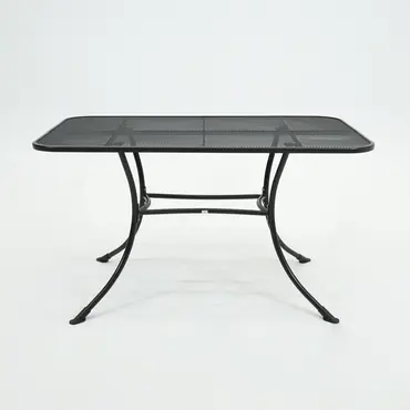 Tafel metaal 130x80cm antra voorkant, Vita, Tuincentrumoutlet.com