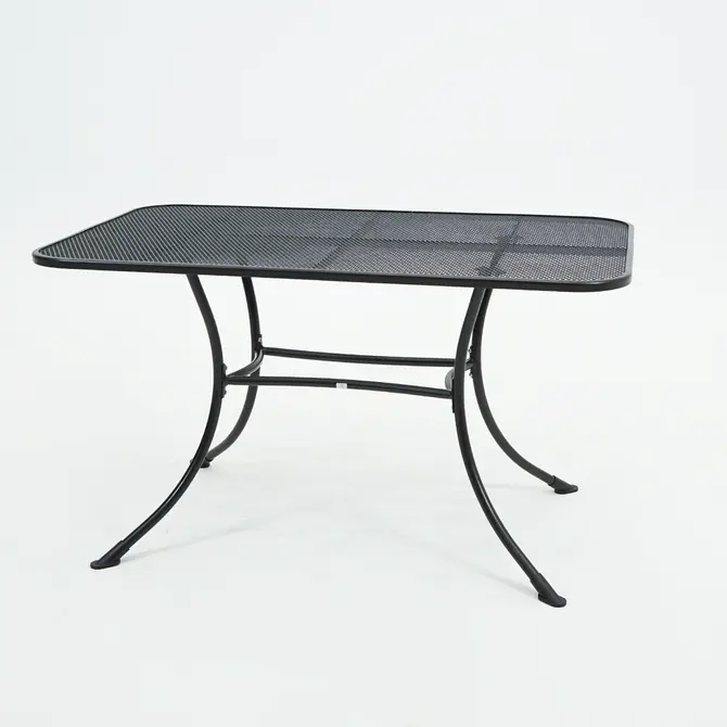 Tafel metaal 130x80cm antra, Vita, Tuincentrumoutlet.com