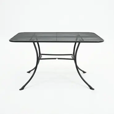 Tafel metaal 130x80cm antra voorkant, Vita, Tuincentrumoutlet.com