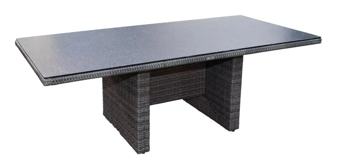 Tafel monrow wicker l220b100cm