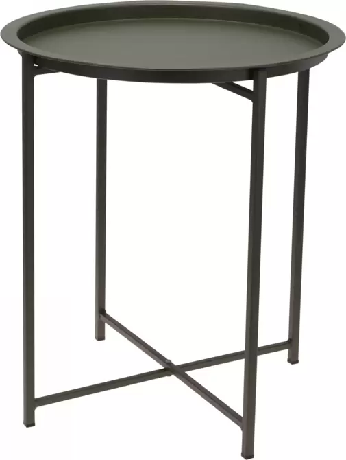 tafel rond metaal groen, tuincentrum outlet