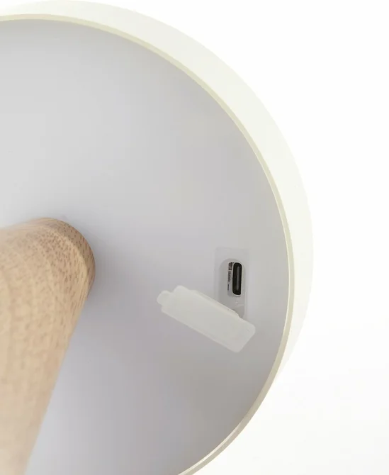 Tafellamp ankenta d13h29cm wt detail, Light & Living, tuincentrumoutlet.com