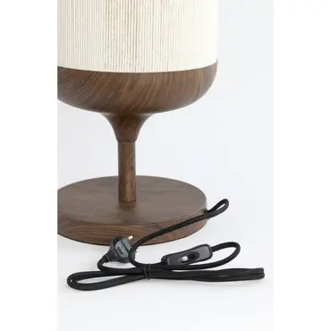 Tafellamp dania metaal d23h50cm brn details, Light & Living, tuincentrumoutlet.com