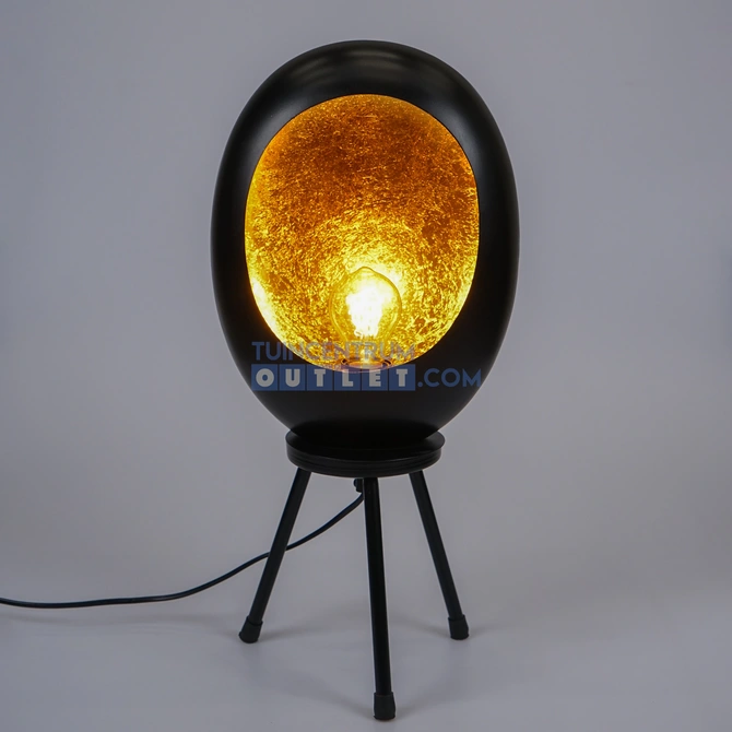 Tafellamp Eggy metaal zwart S, Countryfield, www.tuincentrumoutlet.com, foto 2