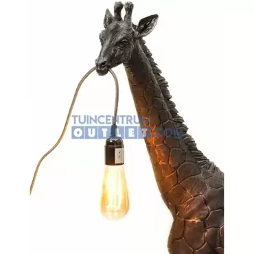Giraffe met lamp, Decostar, Tuincentrum Outlet