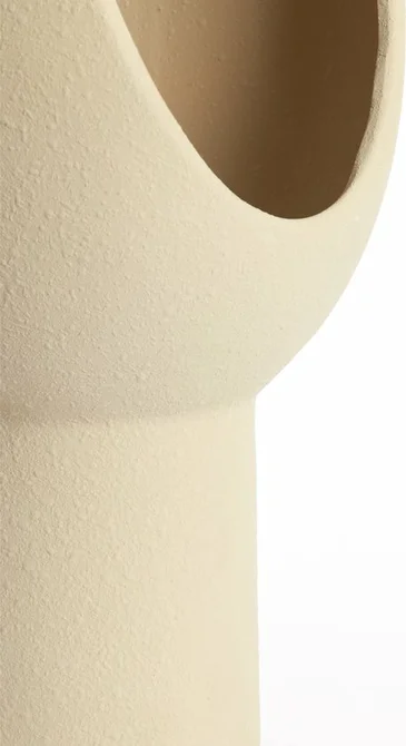 Tafellamp keramiek l25b25h46cm brn - afbeelding 3