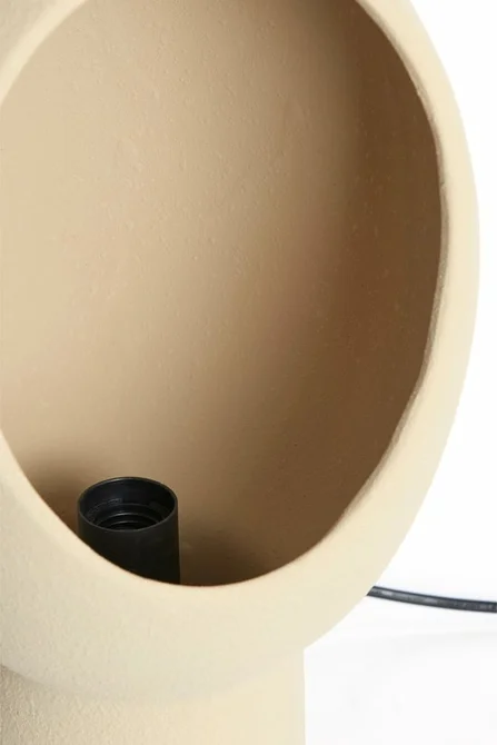 Tafellamp keramiek l25b25h46cm brn - afbeelding 4