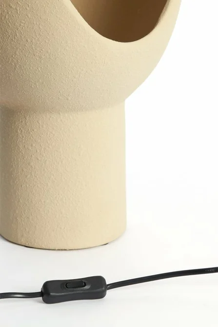 Tafellamp keramiek l25b25h46cm brn - afbeelding 5