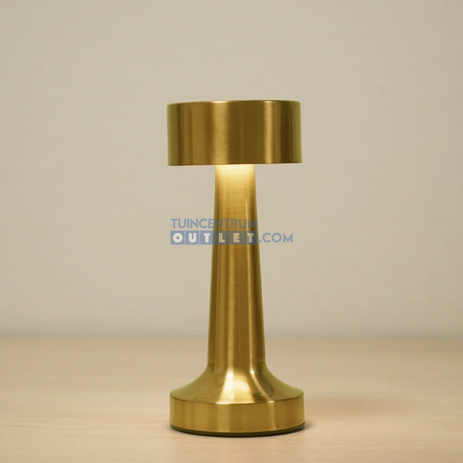 Tafellamp lampa mtl d9h21 gd bo geel, Countryfield, tuincentrumoutlet