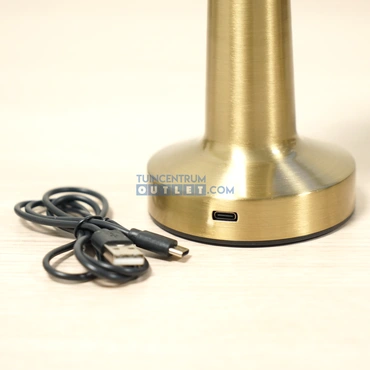 Tafellamp lampa mtl d9h21 goud bo detail, Countryfield, tuincentrumoutlet