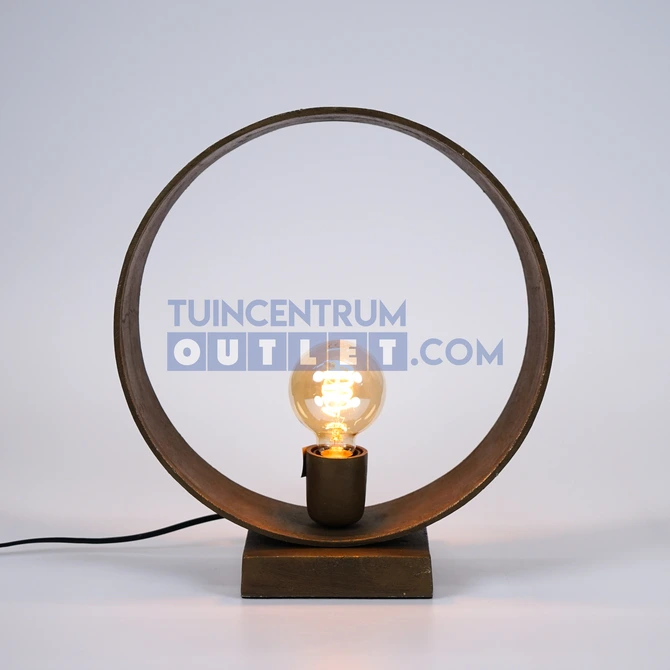 Tafellamp Largo metaal messing L, foto 2