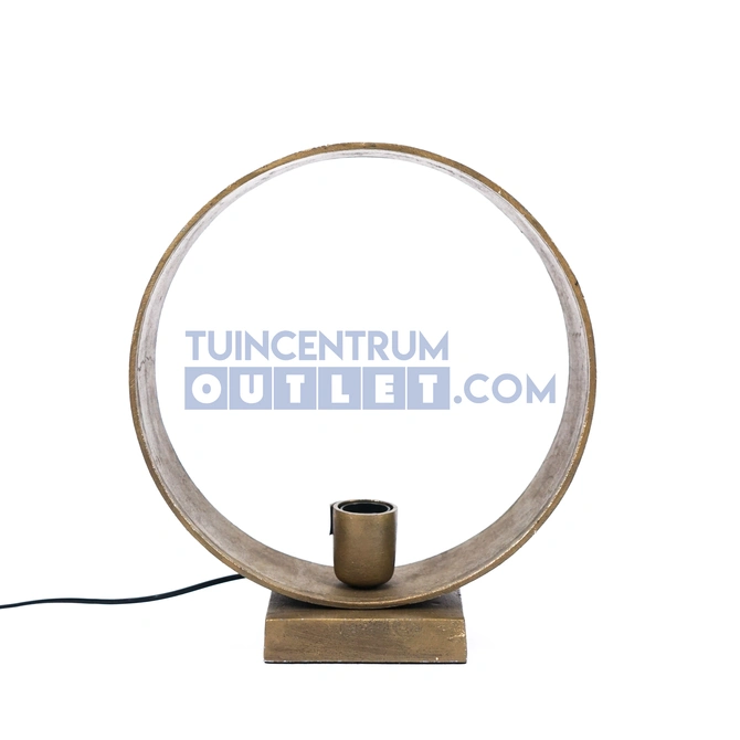 Tafellamp Largo metaal messing L, foto 3