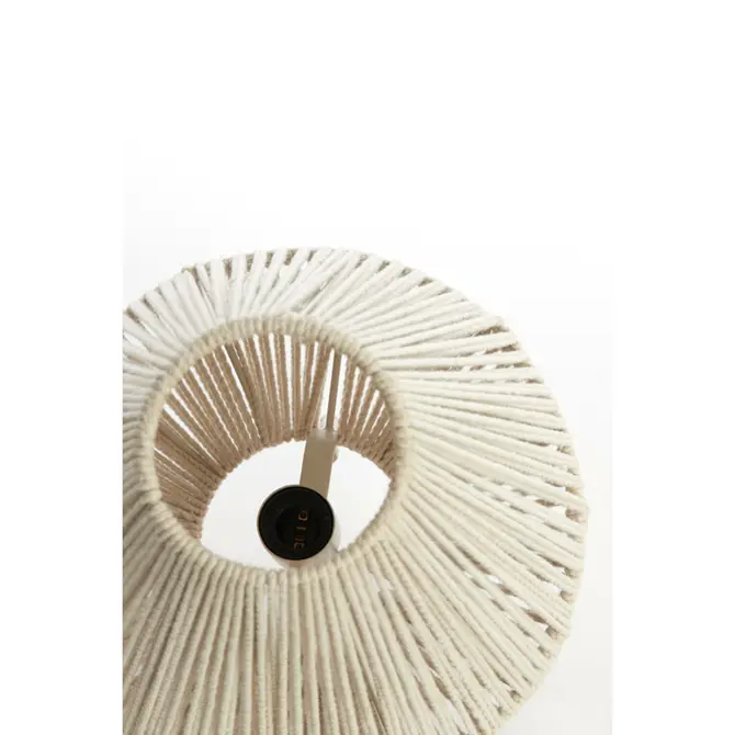 Tafellamp metaal d28h32cm wt details, Light & Living, tuincentrumoutlet.com