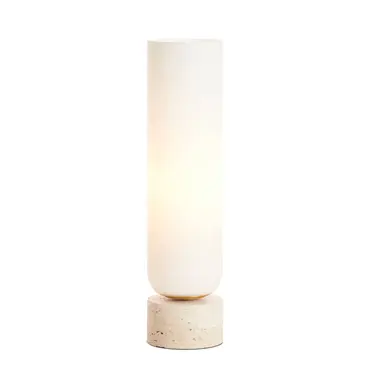 Tafellamp rylano glas d12h47cm wt sfeer, Light & Living, tuincentrumoutlet.com