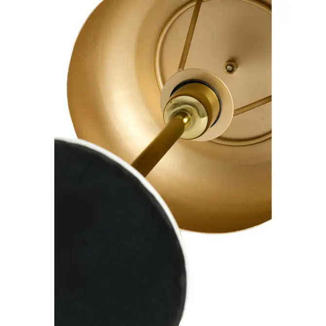 Tafellamp surin metaal d26h47cm wt - afbeelding 5