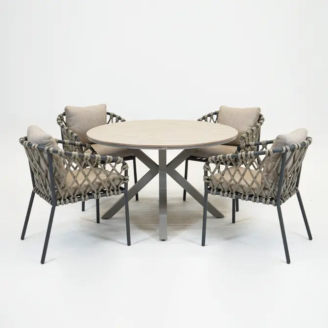 Tanami eetstoel antraciet sfeer, Vita Tuinmeubelen, Tuincentrumoutlet.com