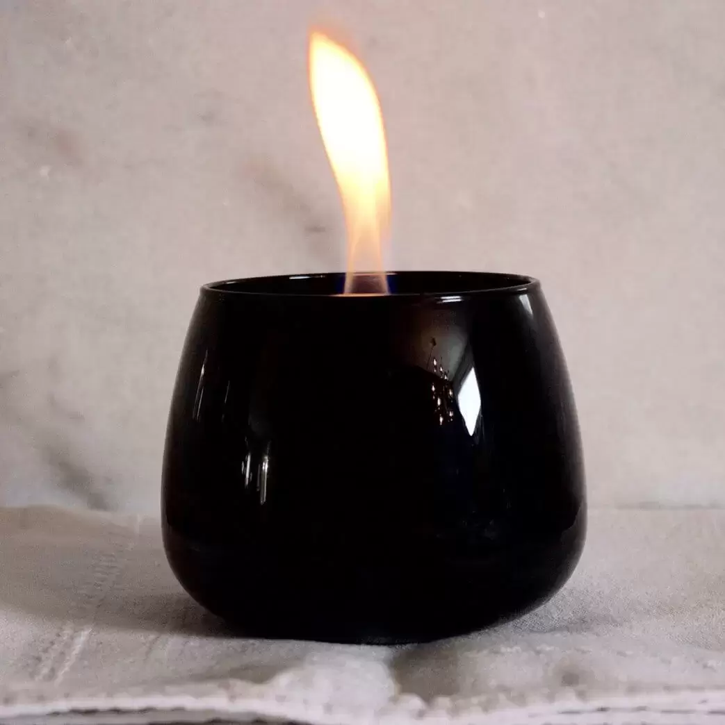 Tenderflame Crocus Glass - zwart