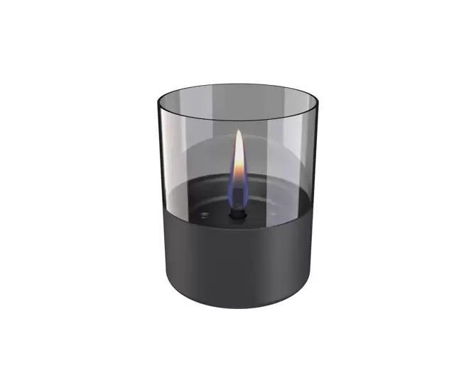 Tenderflame Lilly Glass 10 cm - wit - afbeelding 8