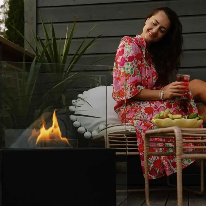 Freestanding Black sfeer, Tenderflame, tuincentrumoutlet.com